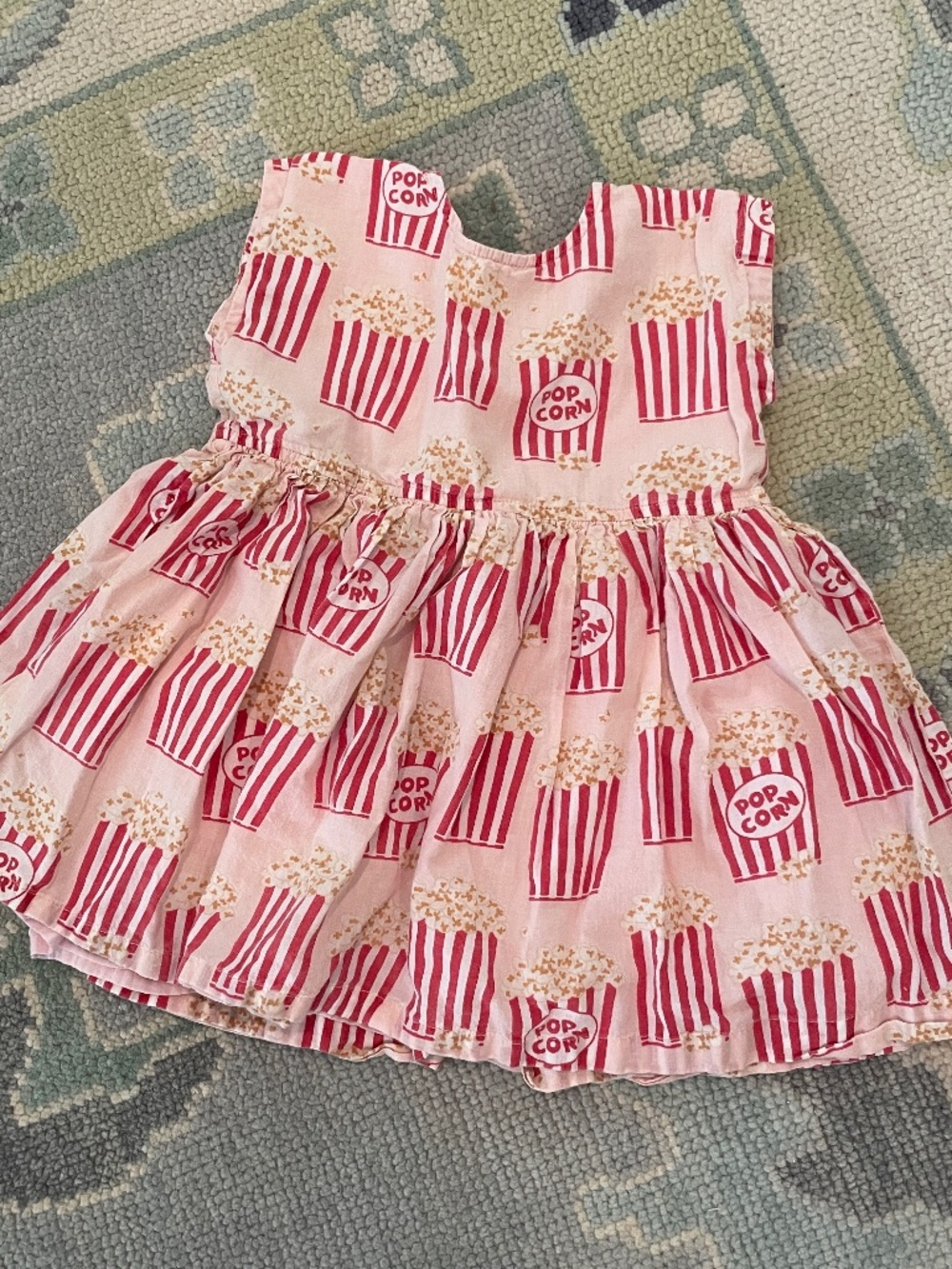 Pink Chicken Popcorn Dress